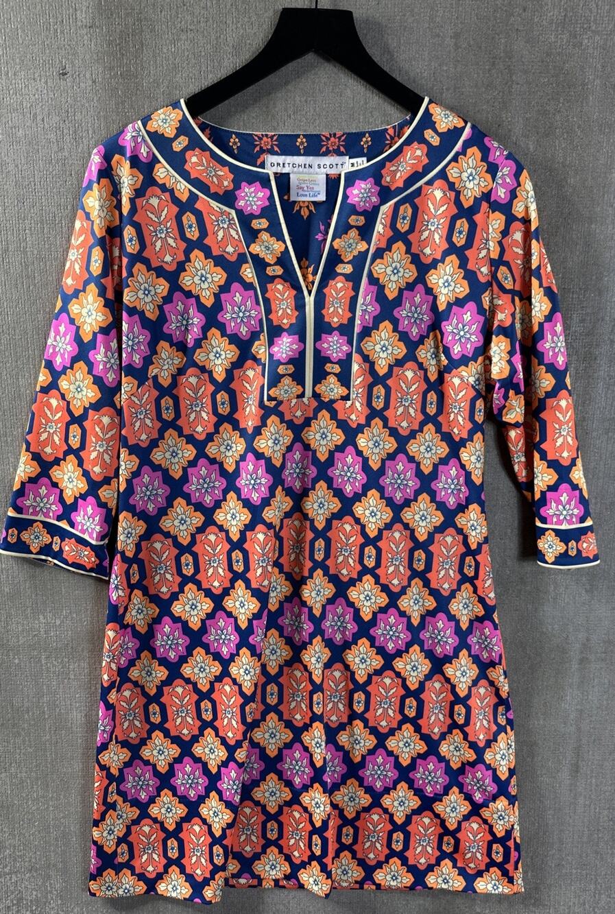 Gretchen Scott Golf/Casual Printed Jersey Dress.